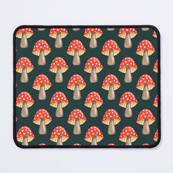 Item preview, Funky Toadstools (teal) designed and sold by HasenKinder.