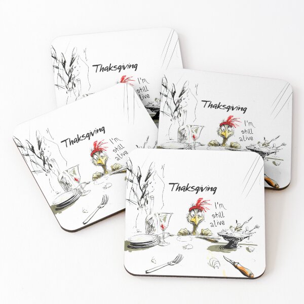 Item preview, Thanksgiving I'm still alive, turkey in danger designed and sold by Jose Antonio Exposito Rodriguez.