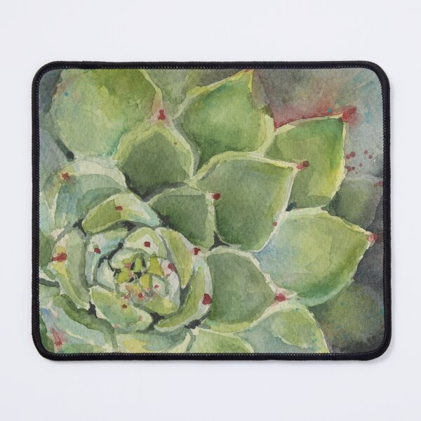 Item preview, Succulent Beauty - Vibrant Watercolor Painting designed and sold by Olga Shvartsur.
