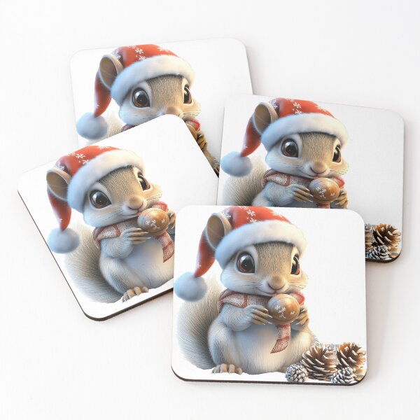 Item preview, Squirrel in a Winter Wonderland designed and sold by silp159.