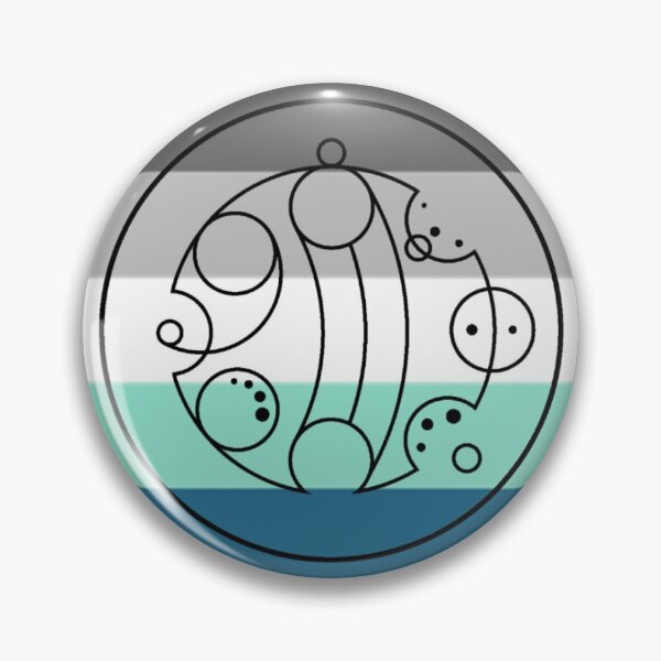 Item preview, "Greyromantic" in Circular Gallifreyan designed and sold by SillyDocsStuff.
