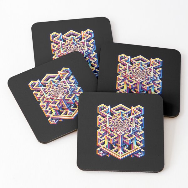 Item preview, Vivid Geometric Maze Design – Hypnotizing Artwork designed and sold by CWT-JustforFun.