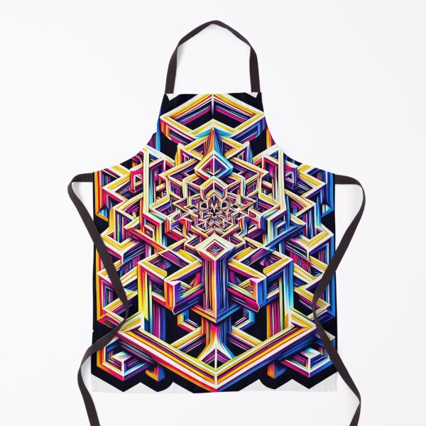 Item preview, Vivid Geometric Maze Design – Hypnotizing Artwork designed and sold by CWT-JustforFun.