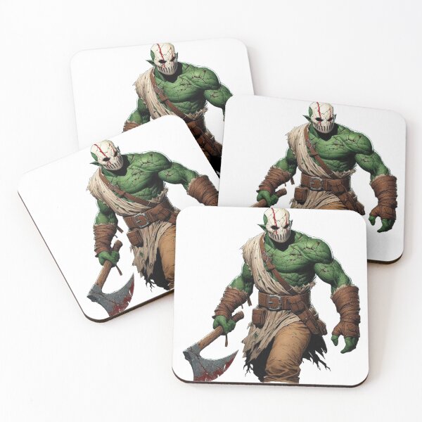 Item preview, Axe-Wielding Monster – Unique Gift for Horror Fans designed and sold by Hungry-Murphy.