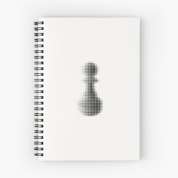 Item preview, Chess Black Pawn Halftone Effect designed and sold by trepiu.