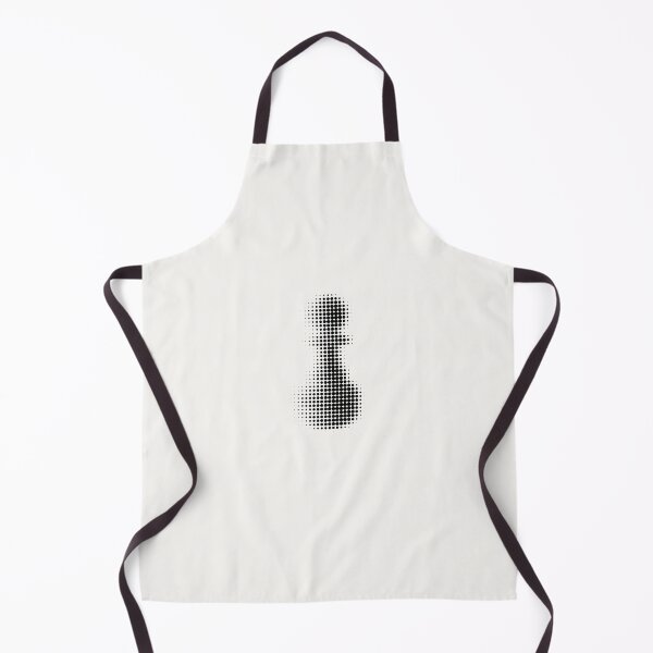 Item preview, Chess Black Pawn Halftone Effect designed and sold by trepiu.