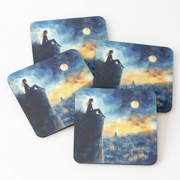 Item preview, Moon View designed and sold by Paula Belle Flores.