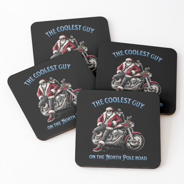 Item preview, The Coolest Guy on the North Pole Road designed and sold by CWT-JustforFun.