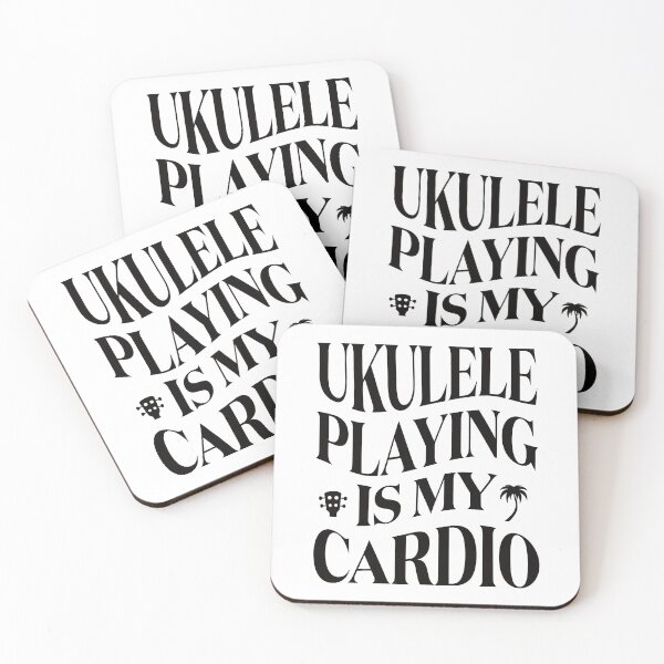 Item preview, Ukulele playing is my cardio designed and sold by UkeverseGifts.