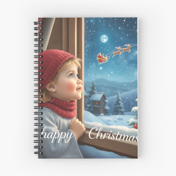 Item preview, Observando el trineo de Papá Noel designed and sold by OuttaZeBox.