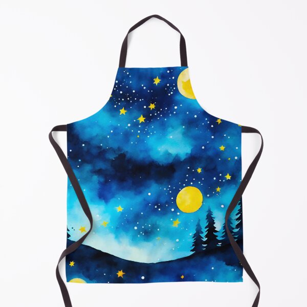 Item preview, Dreamy Night Sky Watercolor 4 designed and sold by Tom-Johnson.