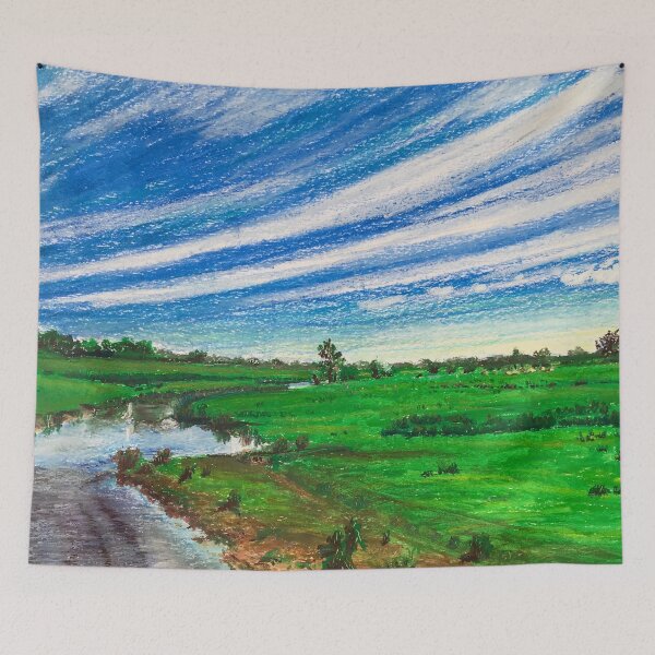 Item preview, Little Egret Fishing designed and sold by Catherine Holland.