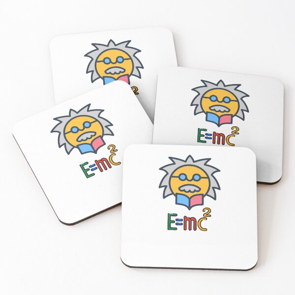 Item preview, Einstein's Equation, Energy Equals Mass Times Speed of Light Squared, Genius at Work, E=mc² Illustrated designed and sold by TolgaSal.