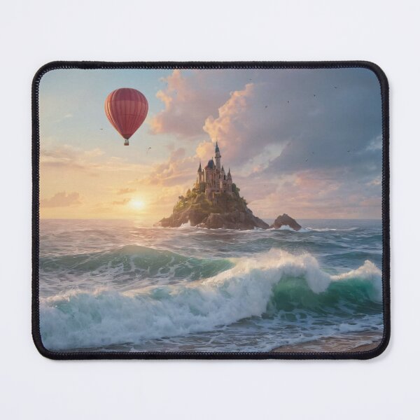 Item preview, Air balloon and scenery designed and sold by Cute Bunny.