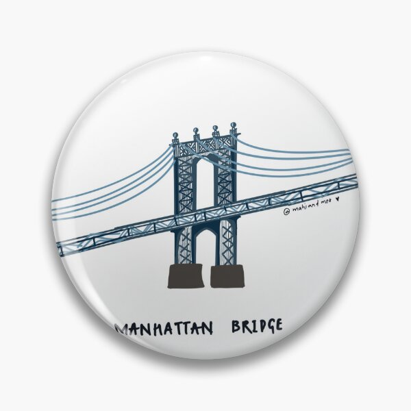 Item preview, Manhattan Bridge designed and sold by mahiandmoo.
