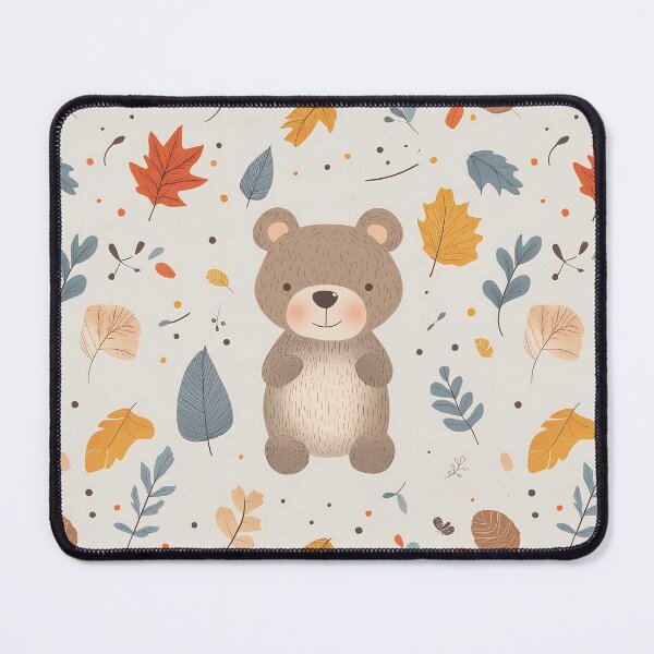 Item preview, Cute Bear in Pastel Autumn designed and sold by AiriArt.