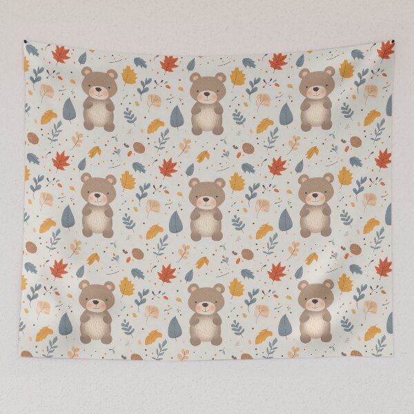 Item preview, Cute Bear in Pastel Autumn designed and sold by AiriArt.