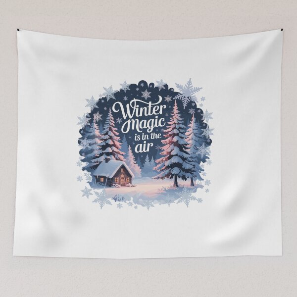 Item preview, Winter Magic Is In The Air - Winter Landscape designed and sold by MrERNST.