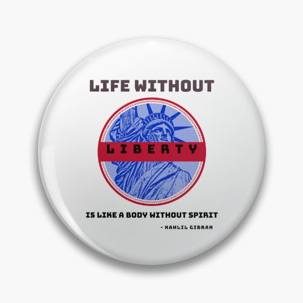 Item preview,  Life Without Liberty Is A Spiritless Body designed and sold by EngagingLayout.