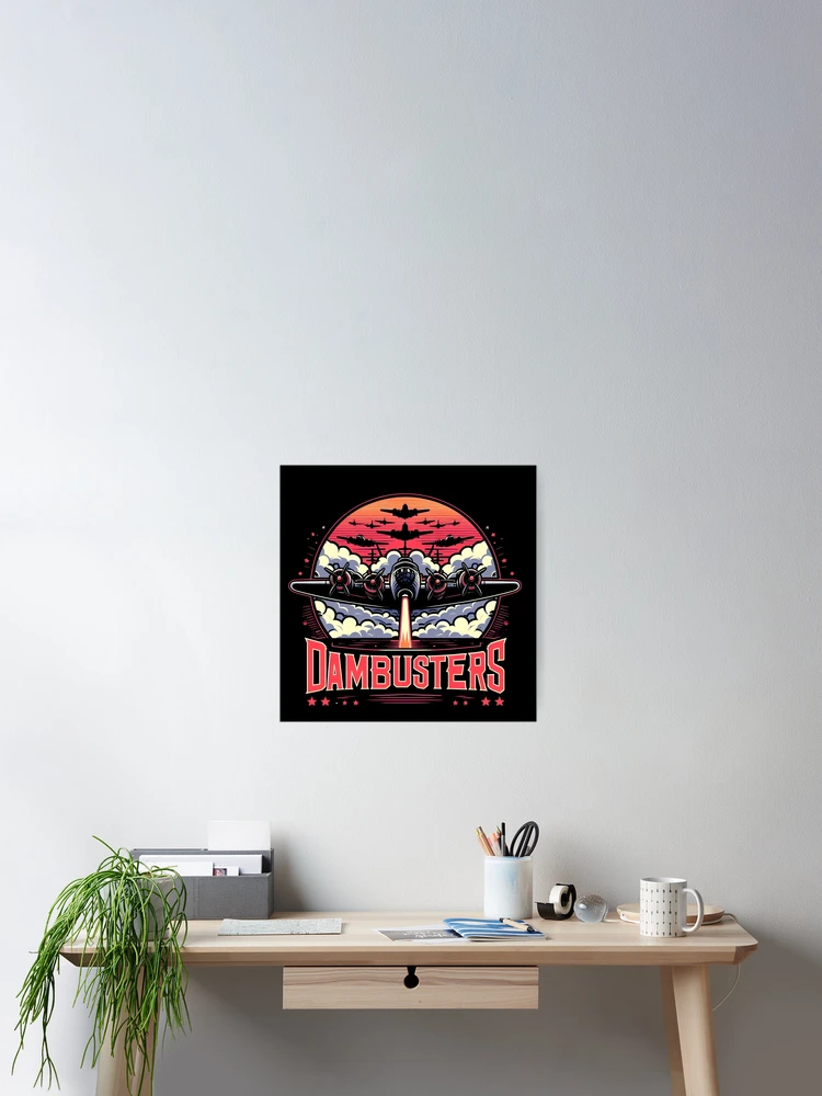 Thumbnail 2 of 3, Poster, Dambusters designed and sold by Azrora.