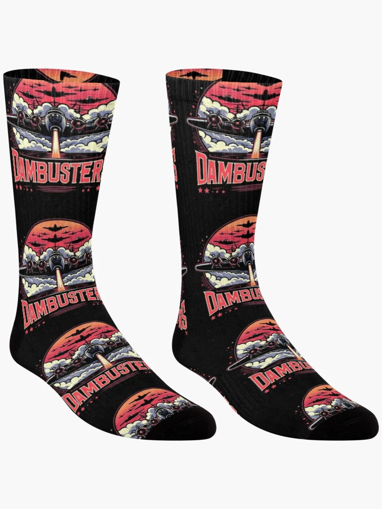 Thumbnail 3 of 5, Socks, Dambusters designed and sold by Azrora.