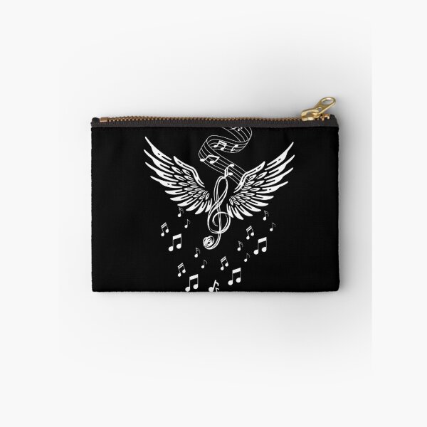 Item preview, Treble Clef with Wingss and Floating Notes – Unique Design for Musicians and Musiic Enthusiasts designed and sold by Ver-Payah.