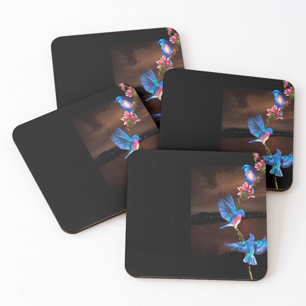 Item preview, Bluebirds designed and sold by Uday-kala.