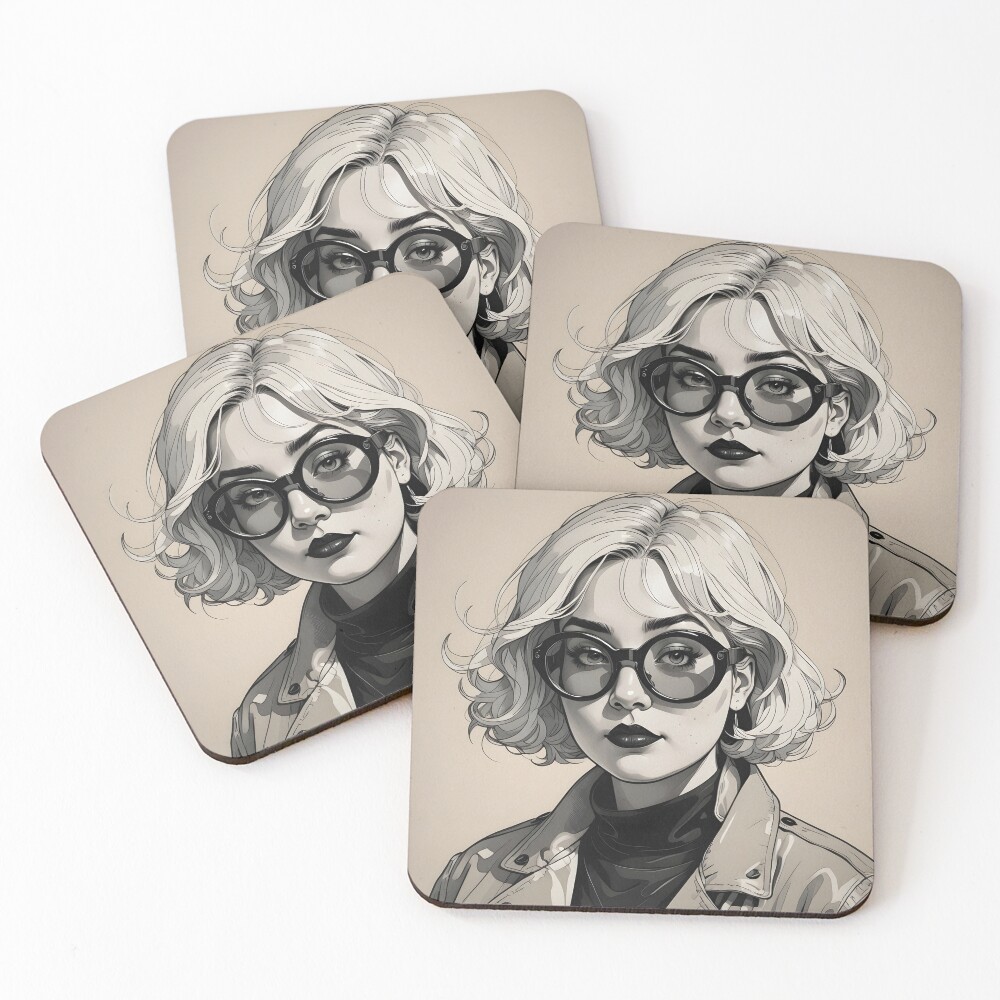 Item preview, Coasters (Set of 4) designed and sold by Reveriex.