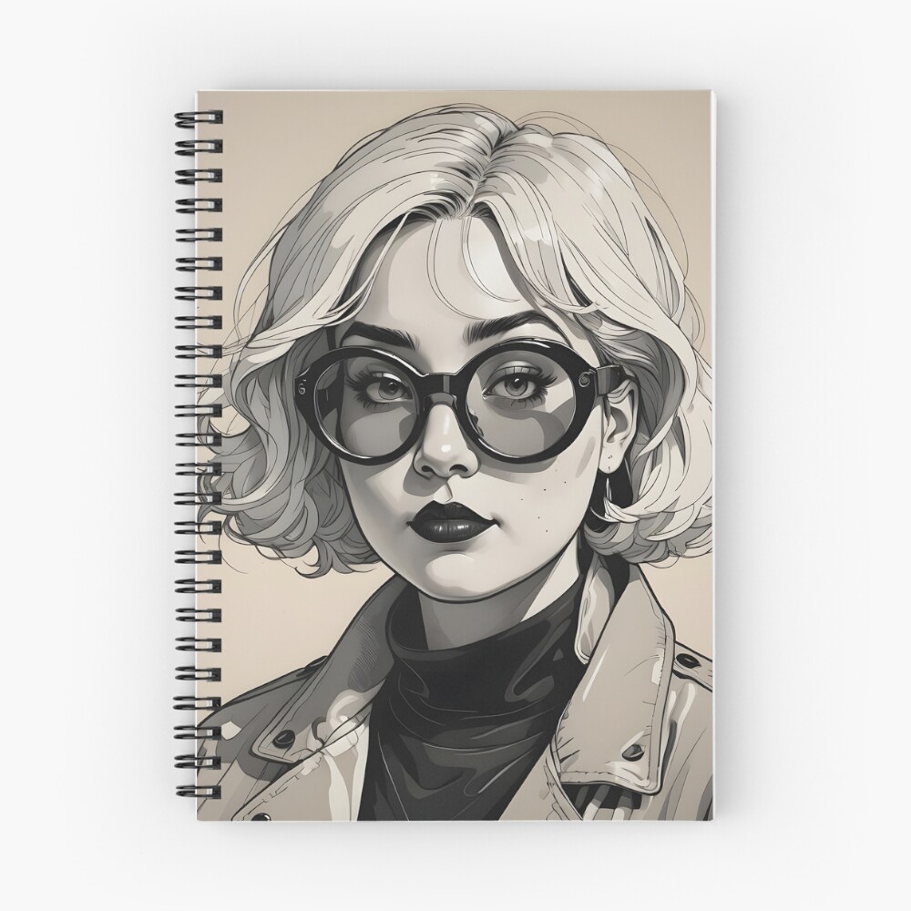 Item preview, Spiral Notebook designed and sold by Reveriex.