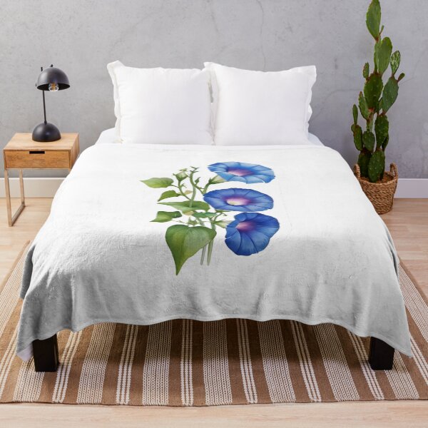 Item preview, Blue Morning Glory designed and sold by HOMETOWN86.