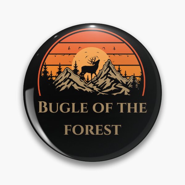 Item preview, Bugle Of The Forest Hunting Wildlife Stag Art Majestic Deer designed and sold by Joewithlove.