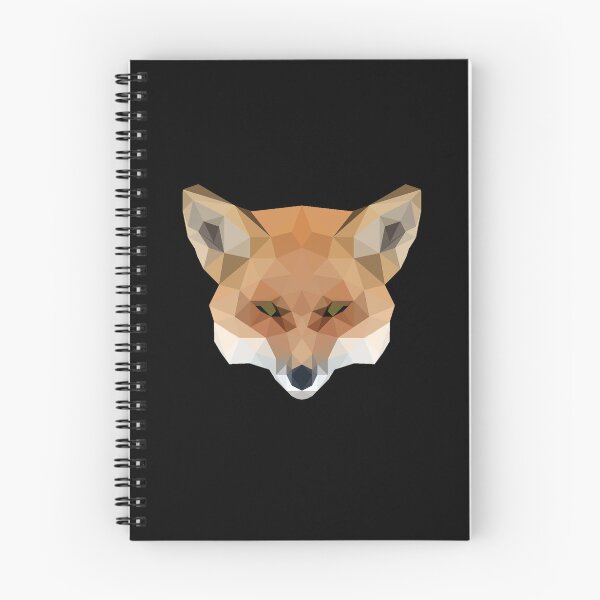 Item preview, Geometric Fox Head Design - Low Poly Abstract Wildlife Art designed and sold by OrangePoly.