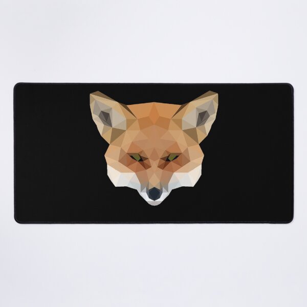 Item preview, Geometric Fox Head Design - Low Poly Abstract Wildlife Art designed and sold by OrangePoly.