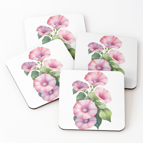 Item preview, Pink Morning Glory designed and sold by HOMETOWN86.