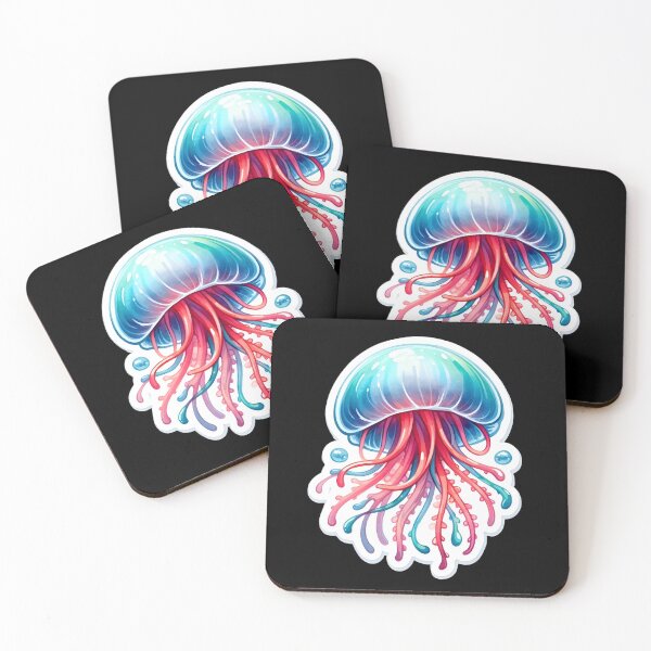 Item preview, Jellyfish Watercolor designed and sold by Azrora.