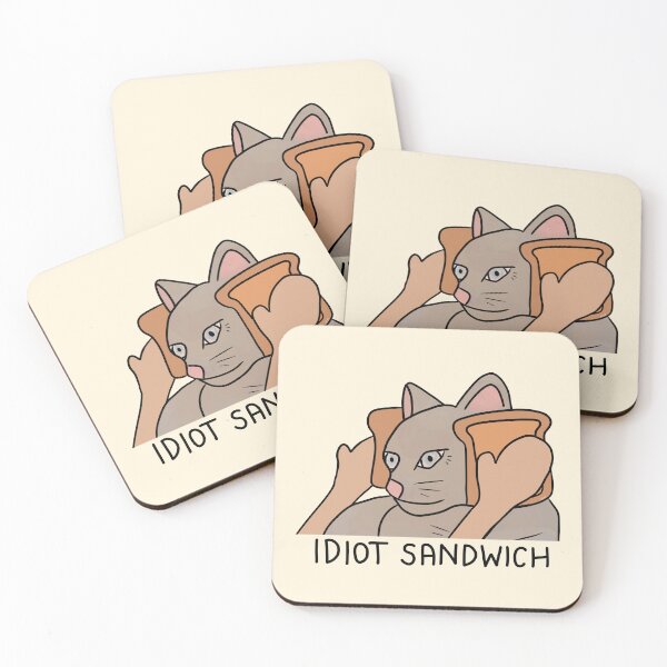 Item preview, Idiot Sandwich Cat designed and sold by aaalou.