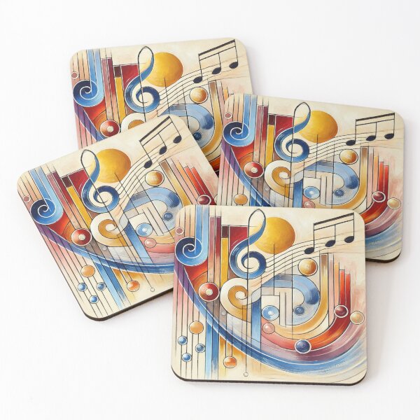 Item preview, Wassily Kandinsky Music Study designed and sold by maniacfitness.