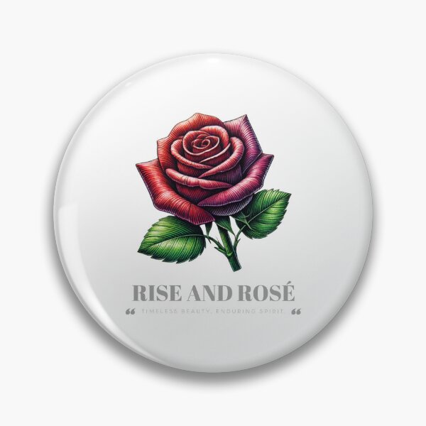 Artikelvorschau, Rise and Rose - Minimalistische Kunst für Blumenliebhaber entworfen und verkauft von CWT-JustforFun.