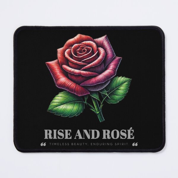 Item preview, Rise and Rose - Minimalist Art for Flower Lovers designed and sold by CWT-JustforFun.