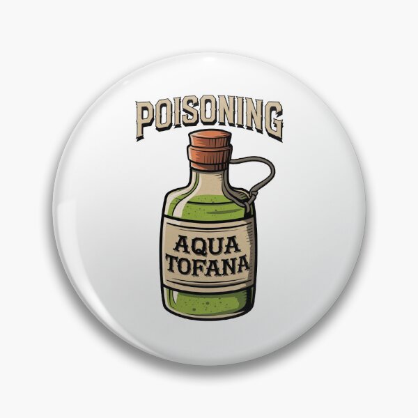 Item preview, Poisoning Aqua Tofana designed and sold by lemurdesigns.