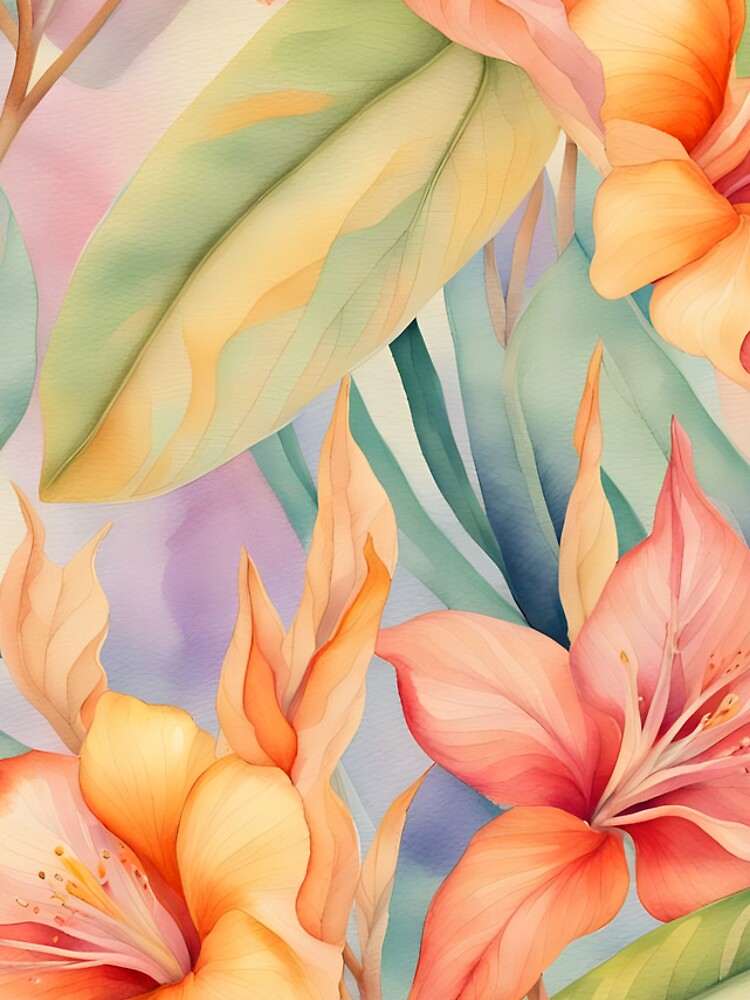 Thumbnail 4 of 4, iPhone Case, Tropical florals designed and sold by Reveriex.