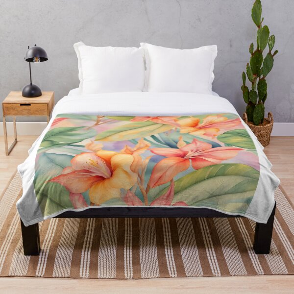 Item preview, Tropical florals designed and sold by ReverieTown.