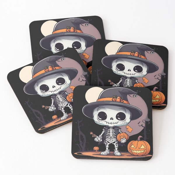 Item preview, Halloween pumpkin skeleton designed and sold by Temdo7.