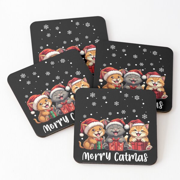 Item preview, Christmas Kitty Cats Merry Catmas designed and sold by Blok45.