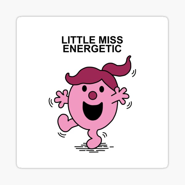 Item preview, Little Miss Energetic designed and sold by Scatthecat.
