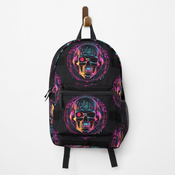 Item preview, Skull Surrounded by Musical Notes designed and sold by TheDarkStone.