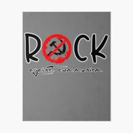 SCREWD『ROCK ANTI-COMMUNISM』 アナログ盤 Rock Against Communism Wall Art for Sale | Redbubble