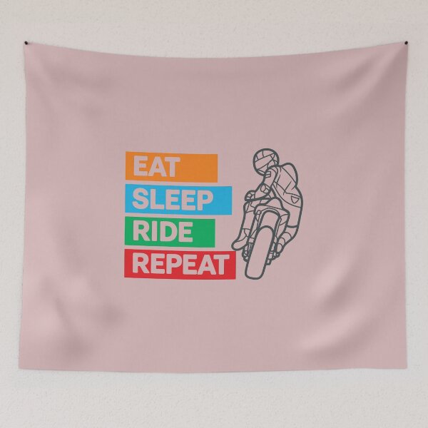 Item preview, Eat Sleep Ride Repeat designed and sold by 71Lion.