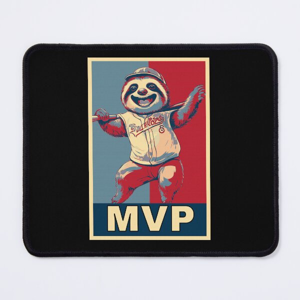 Item preview, Funny Sloth Baseball Player MVP HOPE designed and sold by TrueArtsStore.