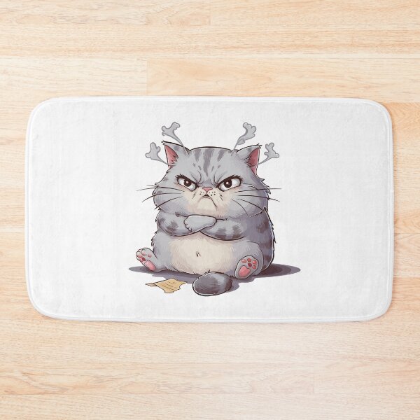 Item preview, angry cat designed and sold by feelmydance.